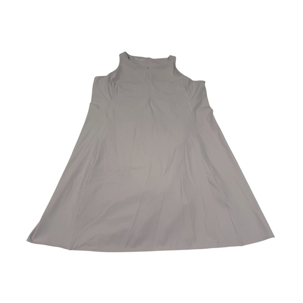 SPANX Get Moving Zip Front Tank Dress Racerback Pockets Violet Air 50681R XL NWT